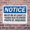 Signmission Must Be At Least 21 Years Old To Enter Photo OSHA Notice Sign, Plastic, 10in W x 7in L, 2PK OS-2PACK-NS-P-710-L-14280 - alternate 7